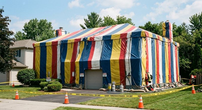 Tent Fumigation in Davis County, UT