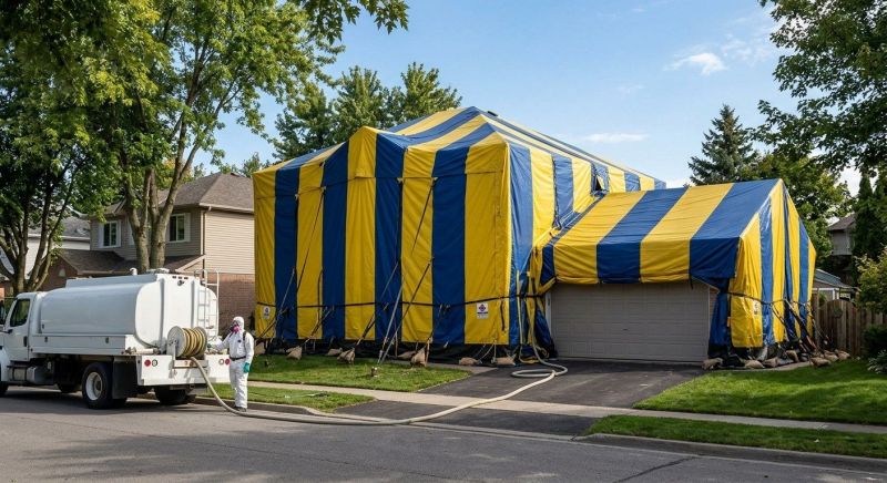 Termite Tenting in Asheville, NC