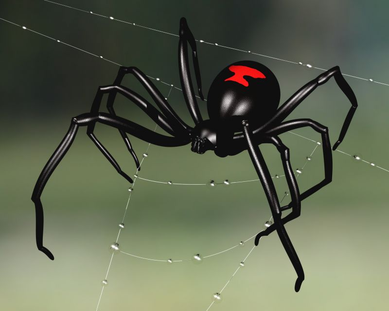Black Widow Extermination in Mckinney, TX