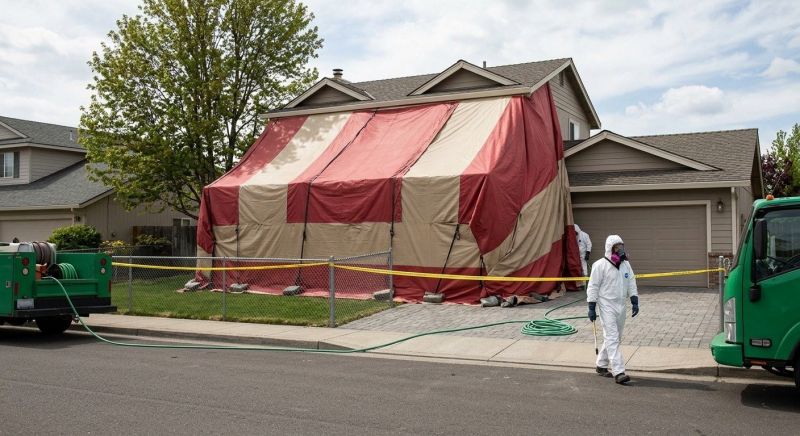 Tent Fumigation in Oklahoma City, OK