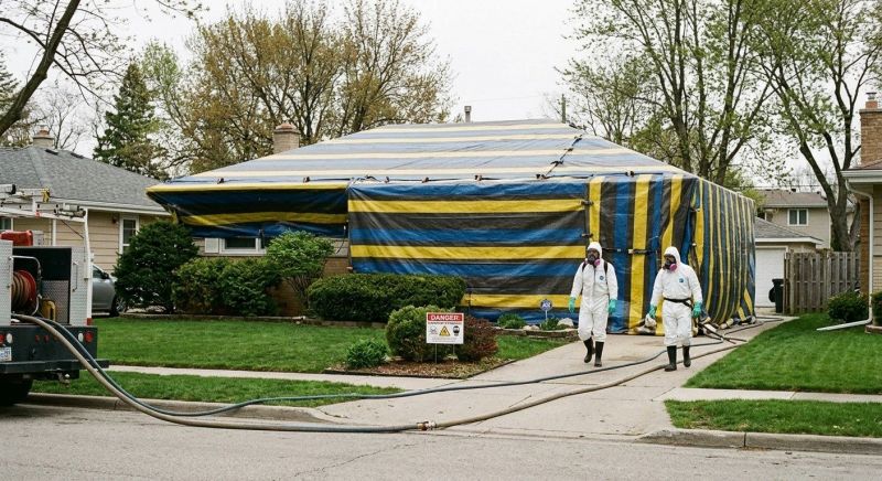 Termite Tenting in Clarksville, TN